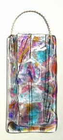 Latta's Fused Sea Glass Vase