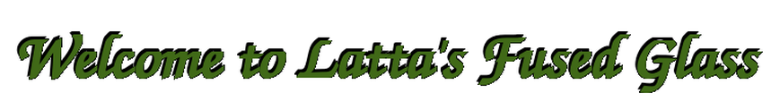 logo: Latta's Fused Glass